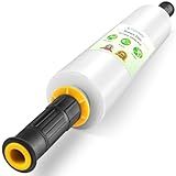 TICONN Stretch Wrap Stretch Film Roll, 1000ft Industrial Strength 15 inch Wide Clear Plastic Wrap with Handles for Pallet Wrapping Shipping Moving