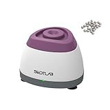 SWDTLAB Mini Vortex Mixer, Lab Vortex Shakers Speed 3500rpm with Touch Function LED Indicator Vortex Paint Mixer for Nail Polish Ink Eyelash Adhesives Test Tubes Vortex Mixing and Acylic Paint Purple