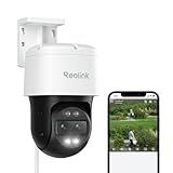 REOLINK PTZ Security Camera System 4K, IP PoE 360 Camera with Dual-Lens, Auto 6X Hybrid Zoomed Tracking, 355 Pan & 90 Tilt, Outdoor Surveillance, AI Detection, TrackMix PoE