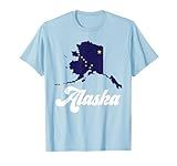 Alaska State T-shirt The Last Frontier Alaska Home Shirt T-Shirt