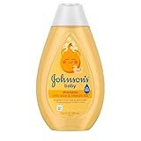 Johnson's Baby Shampoo with Aloe Vera & Vitamin B5, Tear Free, Newborn Essentials, No added Parabens & Sulfates, Hypoallergenic, 13.6 fl. oz