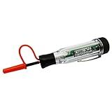 K Tool International XDCHT504 Xtra Duty Cordless Circuit Tester, DC Voltage Detection Tool, Dual Color LED Polarity Indicator, Audible Beep Alert, Built in Lithium Battery