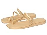 Crocs Women's Miami Toe Loop Sandals Metallic Gold 10 Medium