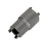 CQSPMOTO 24mm 20mm Bipolar Clutch Tool Clutch Lock Nut Spanner Wrench for 50cc-125cc ATV Pit Dirt Bike Go Kart 4 Wheeler Clutch Wrench Tool For ATC 110 125 ATC 90 CA 200 CB 200 Bike Taotao Roketa SSR