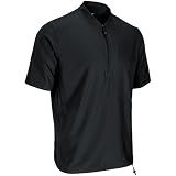 Woven Warm-Up Jacket, Men's 3X-Large, Black