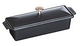 STAUB Cast Iron Terrine, Black, 30 cm x 11 cm