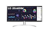 LG UltraWide FHD 29-Inch Computer Monitor 29WQ600-W, IPS with HDR 10 Compatibility, AMD FreeSync, and USB Type-C, White/Silver