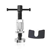 Dogary 1 PC Rear Brake Caliper Compressor Tool, Car Rear Brake clamping unit Piston Adjustment Set, Brake Pad Replacement Caliper Compression Tool, for Cars Repair Accessories (Silver & Black)