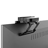 Mount Plus MP-APM-03-01 Top Shelf TV 5-inch Wide Flat Panel Adjustable Clip Mount Holder for Streaming Device, Media Boxes, Speakers Mount Made for Apple TV (1 Pack 5 Inch)
