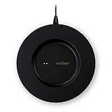 Ember Charging Coaster 2, Wireless Charging for Use with Ember Temperature Control Smart Mug, Black