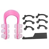 Jizlan A Set Nose Up Lifting Shaping Clip Invisible Shaper Tool Straightening Beauty Massage Tool Bridge Straightening for Women Men Nose Shaper Clip for Nose Uplifting Crooked Women Men Bridge