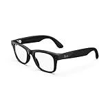 Meta Ray-Ban Glasses, Wayfarer, Shiny Black | 12 MP ultra-wide camera for HD photos and video — Open Ear Speakers for music, podcasts and more AI for voice commands and personalized experiences