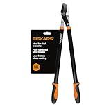 Fiskars 28-Inch Power-Lever Garden Bypass Lopper and Tree Trimmer, Sharp Precision-Ground Steel Blade for Cutting Branches up to 1.75-Inch Diameter