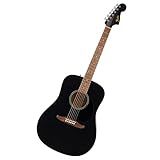 Fender California Debut Redondo Series Acoustic Guitar, Beginner Guitar, 2-Year Warranty, Black