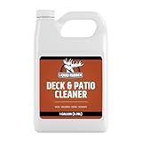 Liquid Rubber Deck and Patio Cleaner - Fast Acting Outdoor Surface Cleanser, 1 Gallon