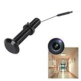 Door Viewer Door Peephole Camera, 1080P HD Door Eye Hole Camera with 2 Way Talk Night Vision 220° Wide Angle, Door Eye Viewer Security Camera for Tuya APP Control (64GB)