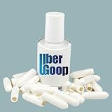 White Uber Goop Dishwasher Rack Coating & Glue w/25 caps