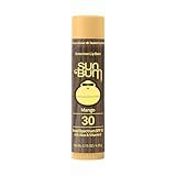 Sun Bum SPF 30 Sunscreen Mango Lip Balm - Moisturizing Aloe Vera and Vitamin E - Vegan and Cruelty Free - Broad Spectrum UVA/UVB Lip Protection - 0.15 oz Stick