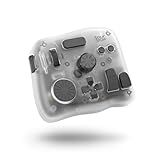 TOUR BOX Elite Plus - iPad Drawing Bluetooth Controller, Video Editing Photo Color Grading Speed Editor, Programmable Creative Console Keyboard for DaVinci Procreate Adobe Softwares and More