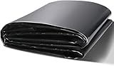 VEVOR 20 x 25 ft Pond Liner, 45 Mil Thickness, Pliable & Durable EPDM Material, Easy Cutting Underlayment for Fish or Koi,Waterfall, Fountains, Water Gardens, Black