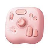 TOUR BOX Lite Oasis Series - Compact Editing Keyboard, Macro Controller with Custom Software for Digital Artist, Photographer, Editor, Content Creator and More, Color Your Efficiency (Misty Pink)