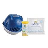 FROG @Ease Floating System for Hot Tubs - Quick & Easy Self-Regulating Hot Tub Sanitizer - Hot Tub Maintenance System with Sanitizing Minerals & SmartChlor Technology