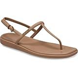 Crocs Women's Miami Thong Sandal Milk Chocolate 8 Medium