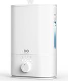 Everlasting Comfort 6L Humidifiers for Bedroom, Quiet 50HR Runtime No-Filter Supersized Cool Mist Humidifier Large Room for Whole House, Plants, Baby Nursery, Allergies, Dry Skin, Congestion, Indoor