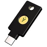 Yubico - Security Key C NFC - Basic Compatibility - Multi-Factor authentication (MFA) Security Key, Connect via USB-C or NFC, FIDO Certified