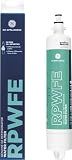 GE RPWFE Refrigerator Water Filter, Genuine Replacement Filter, Certified to Reduce Lead, Sulfur, and 50+ Other Impurities, Replace Every 6 Months for Best Results, Pack of 1