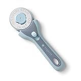 Missouri Star Rotary Cutter, 60mm Blade, Rolling Cutter Tool for Quilt Appliques and Cutting Fabrics, Essential Quilting and Sewing Supplies for DIY Craft Projects