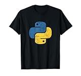 Python Programming Logo for Programmers T-Shirt