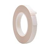 WOD SPT7A UHMW Polyethylene Transparent Film Slick Tape, 1/2 inch. x 36 yd. Aggressive Adhesive - Ideal For Squeak Reduction, Drawers, and Bearings
