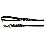 Ultra Leather Leash - Very Soft - Amish Made - Used by The Top Trainers (3/8-Inch x 6-Feet)