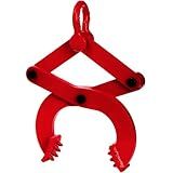 Fasmov Pallet Puller Clamp 1T/2205LBS Pallet Jack Puller Steel Single Scissor Hook Puller, 5.9 Inches Bigger Jaw Opening Pallet Grabber, Heavy Duty Steel Single Scissor for Pulling Pallets, Woods