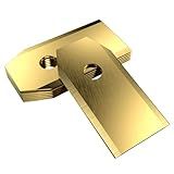 Headley Tools Replacement Robotic Mower Blades (Titanium Coating) for Husqvarna Automower,Gardena Robot Mower, Compatible with Segway Navimow Robotic Mower, Pack of 30