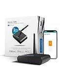 meross Smart Garage Door Opener Remote with External Antenna, Up to 3 Single Doors, Compatible with Apple HomeKit, Amazon Alexa, Google Assistant, SmartThings, App Control, No Hub Needed