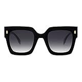 SOJOS Vintage Oversized Square Sunglasses for Women,Retro Womens Luxury Big Large Sun Glasses UV400 SJ2194C1 Black