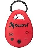 Kestrel Drop D3 Wireless Temperature, Humidity and Pressure Data Logger, Red