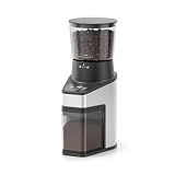 RIOSKY Conical Burr Coffee Grinder, 60 Settings, Anti-Static, Black