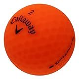 LostGolfBalls 48 Recycled & Used Supersoft Matte Orange for Callaway Golf, Mint Condition, AAAAA for Callaway Golf Balls