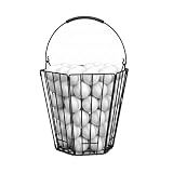 DURARANGE Foldable Golf Ball Basket, 100-Ball Capacity, 1 Pack