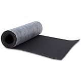 TroyStudio Mass Loaded Vinyl Sound Proof Barrier, 1 lb/sqft, 1 x 8 Feet MLV Insulation Sheet, Anti Vibration Deadening Soundproofing Material (1/8" Thick, 1 x 8 feet)