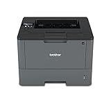 Brother Monochrome Laser Printer, HL-L5200DW, Wireless Networking, Mobile Printing, Duplex Printing, Amazon Dash Replenishment Ready, Black, 2.3