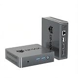 Bmax Mini PC, Intel N4500 Processor Up to 2.8GHz, 8GB RAM 256GB M.2 SSD, Windows 11 Pro Mini Desktop Computer, Dual 4K Display, WiFi 5, VESA Mount, for Office, Home Business & HTPC, B3 Pro