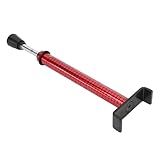 Belt Tension in Gauge, Belt Gauge Tool, Adjustable 10 Pounds, with L Shaped Pad, Motorcycle Belt Tension Tool (Red)