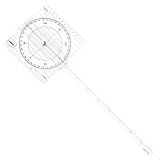 Five Oceans One-Arm Nautical Protractor Tool for Navigation Charts - FO1415