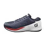 Wilson Men's Rush Pro Ace Pickler Pickleball Shoe - Navy Blazer/White/Infrared, Size 10.5