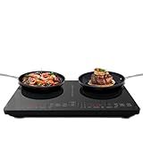Nuwave Double Pro Cooktop Induction Countertop Burner, Portable, 50°F-575°F