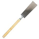 SUIZAN Ryoba Double Edge Saw 9.5" - Professional Japanese Pullsaw Handsaw Woodworking Tools